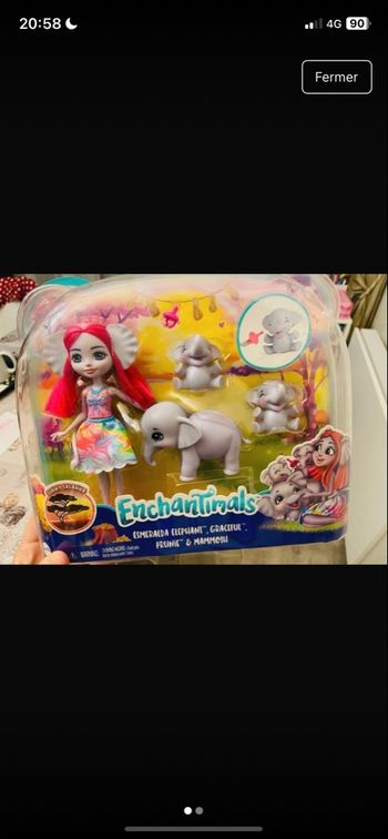 Poupée Barbie enchantimals