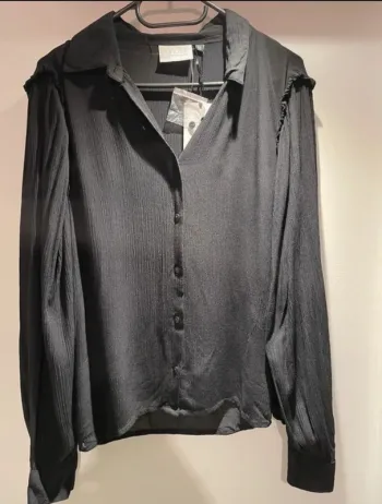 Chemisier noir  femme taille 38 -M La City-  neuf