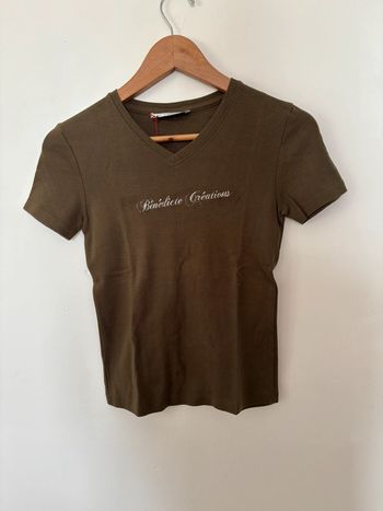 T-shirt manches courtes taille unique