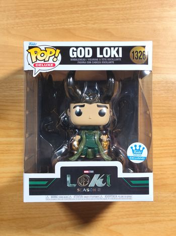 Funko Pop! Deluxe GOD LOKI #1326 - MARVEL EXCLUSIVE