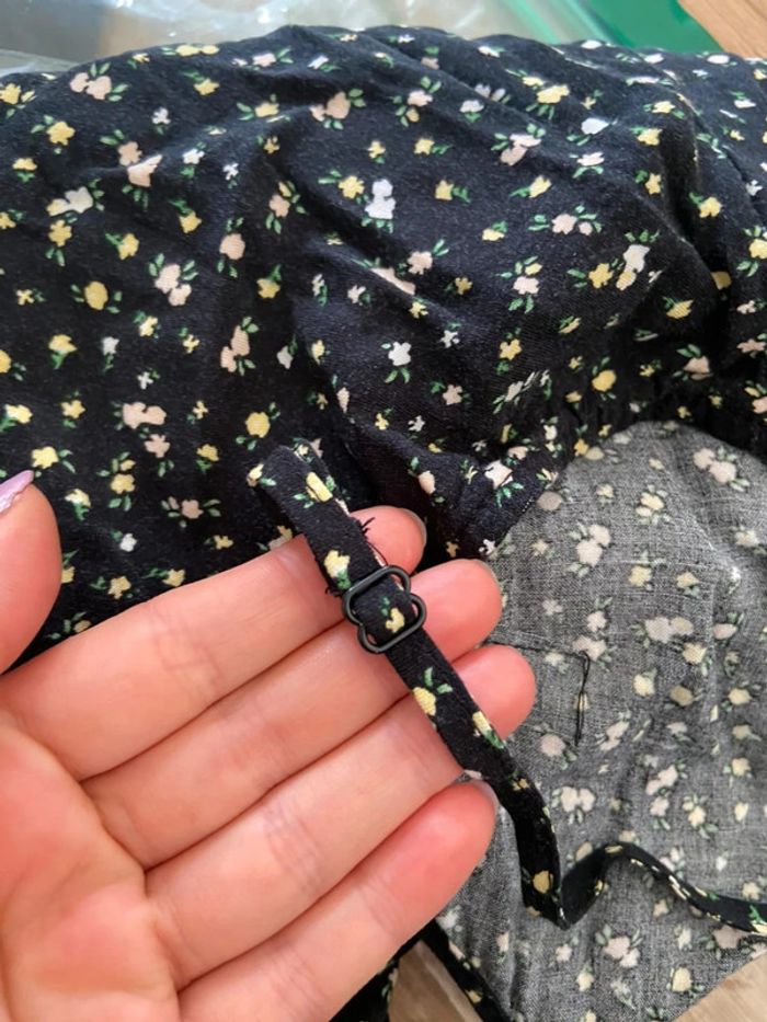 Combishort à fleurs  H&M Taille S - photo numéro 5