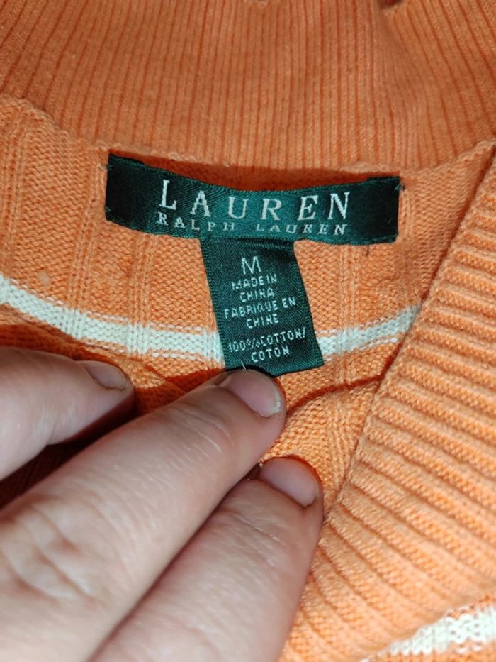 Pull léger torsadé lauren ralph lauren - photo numéro 5