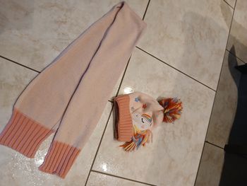 Bonnet echarpe fille 4-6