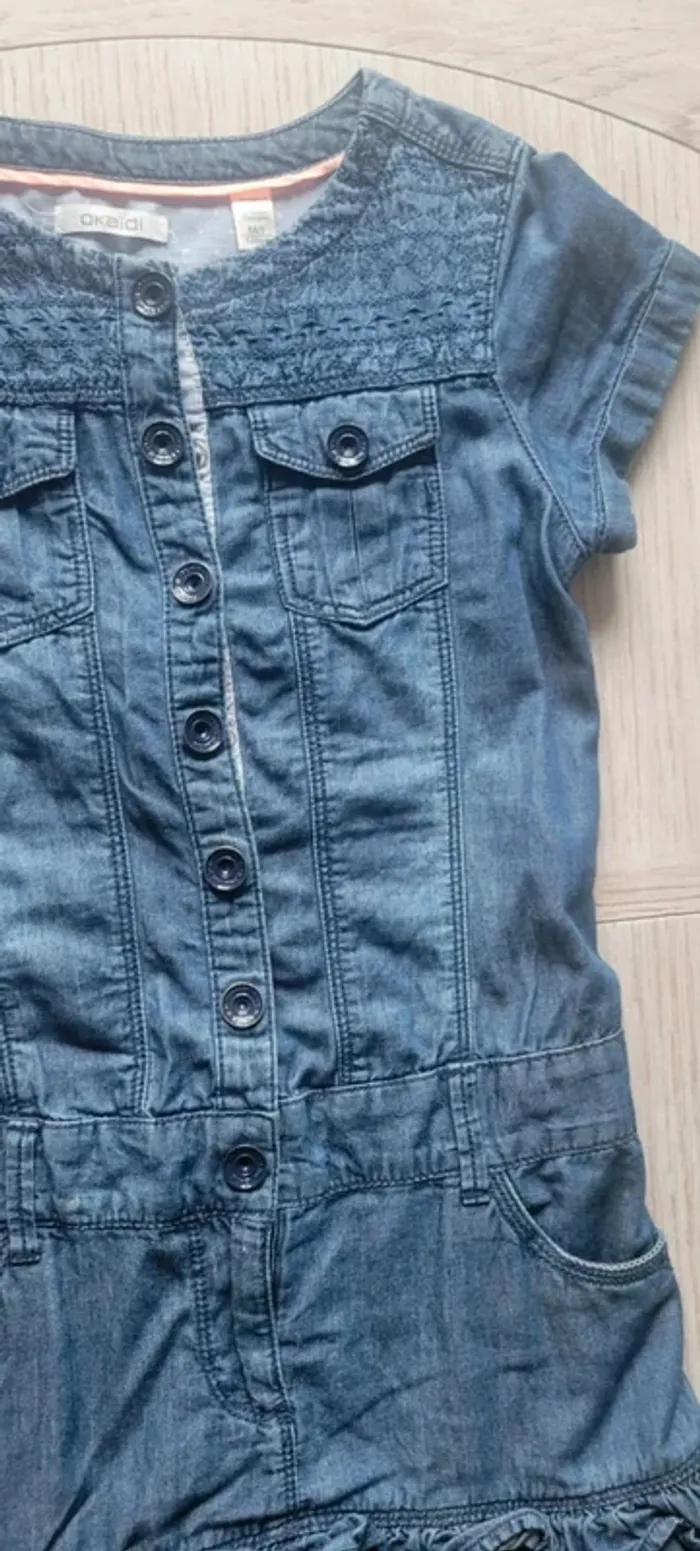 Robe en jean Okaidi - photo numéro 4