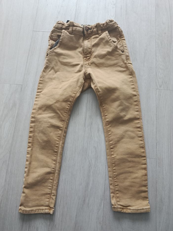 Pantalon zara boys 6 ans ceinture réglable - photo numéro 1