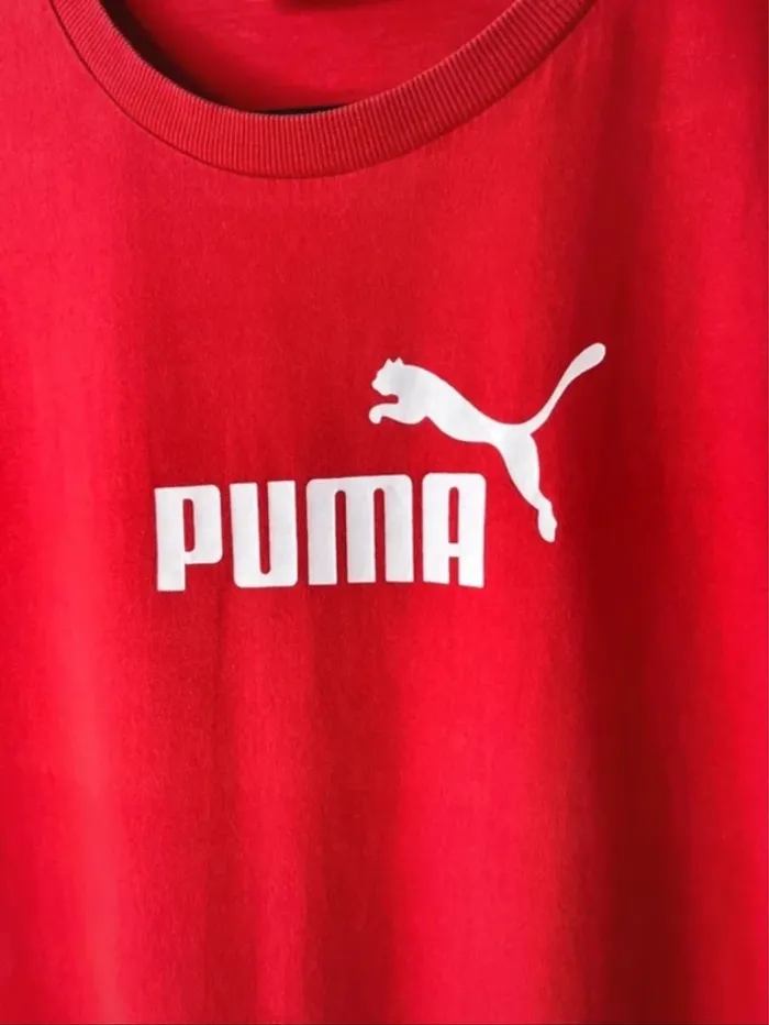 🌹 Tee-shirts Puma / rouge - T/16Ans 🌹 - photo numéro 3