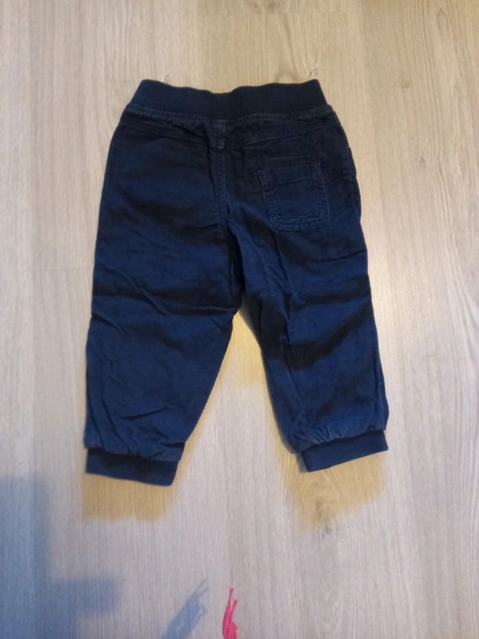 Pantalon garçon velours 12 mois - photo numéro 3