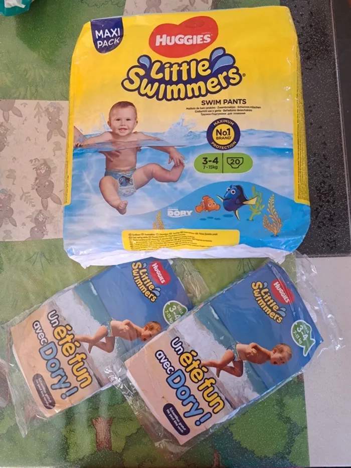 Couches Piscine Huggies Little swimmer 3-4