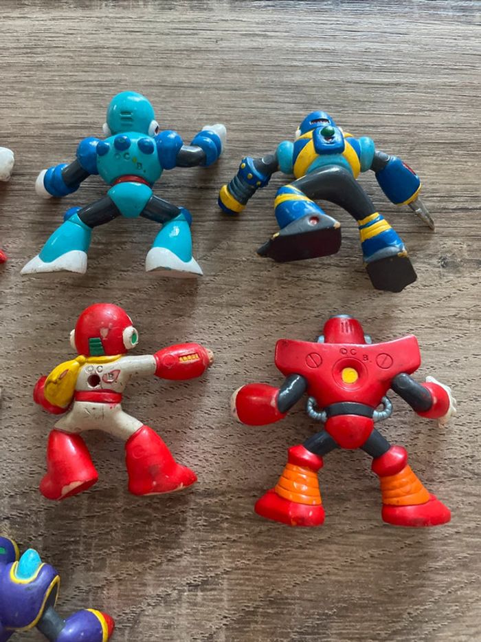 Lot Figurines Rockman / Megaman Bandai Capcom Vintage - photo numéro 7
