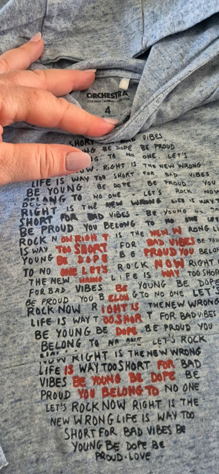 Orchestra Tee-shirt 4 ans - photo numéro 2