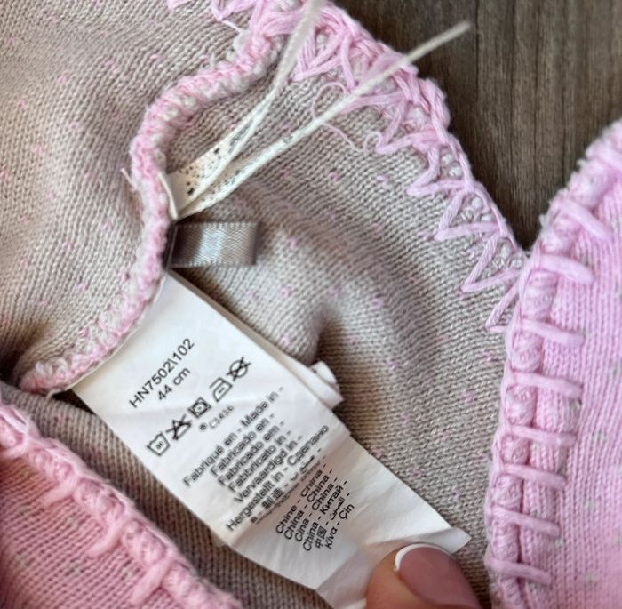 Bonnet avec cache oreille taille 44cm 3/6 mois Orchestra - photo numéro 4