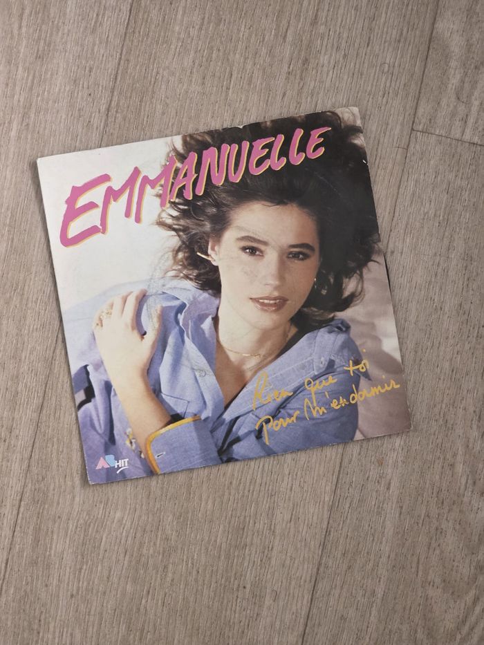 🎵 Vinyle 45T Emmanuelle – Rien que toi (pour m’endormir) 🎵