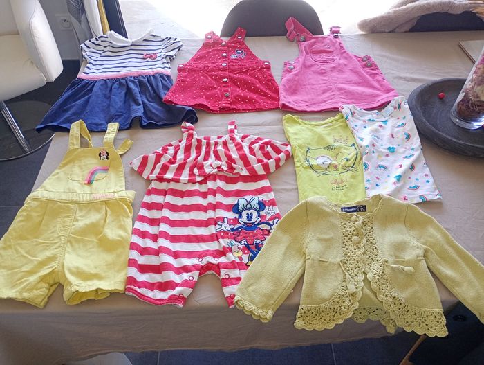 Lot été fille 18 mois