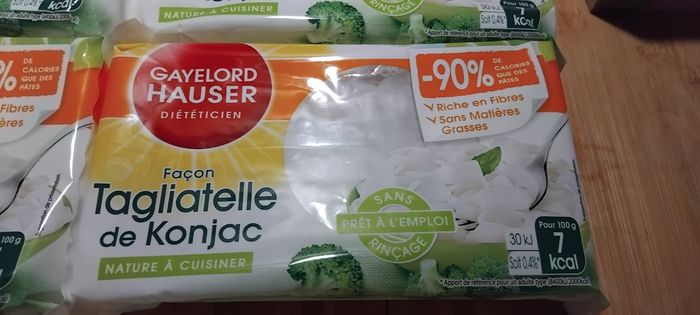 Lot konjac tagliatelles - photo numéro 2