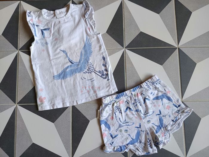 Pyjama short Tiana Petit Béguin 4 ans