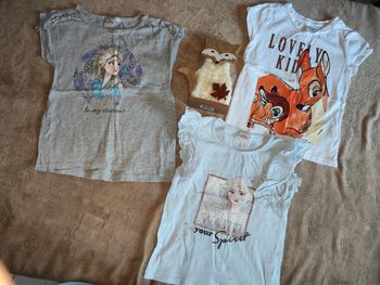Lot de 3 tee shirts 6 ans