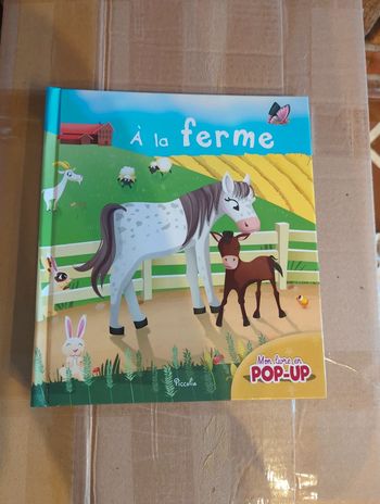 Livre pop up A la ferme