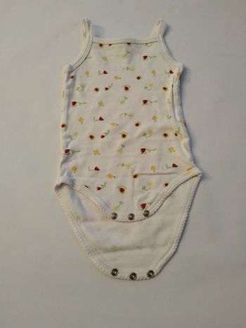 bodie body fines bretelles imprimé fleurs fille 6 mois