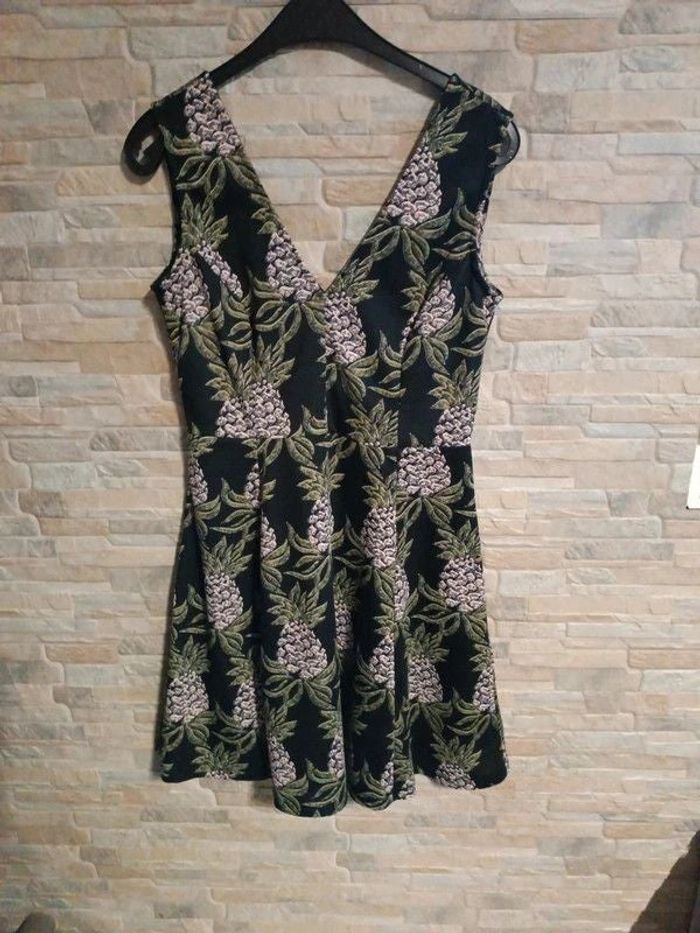 Robe chasuble ananas H&M 38-M