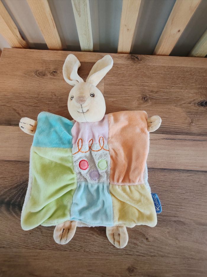 Marionnette lapin kaloo anniversaire