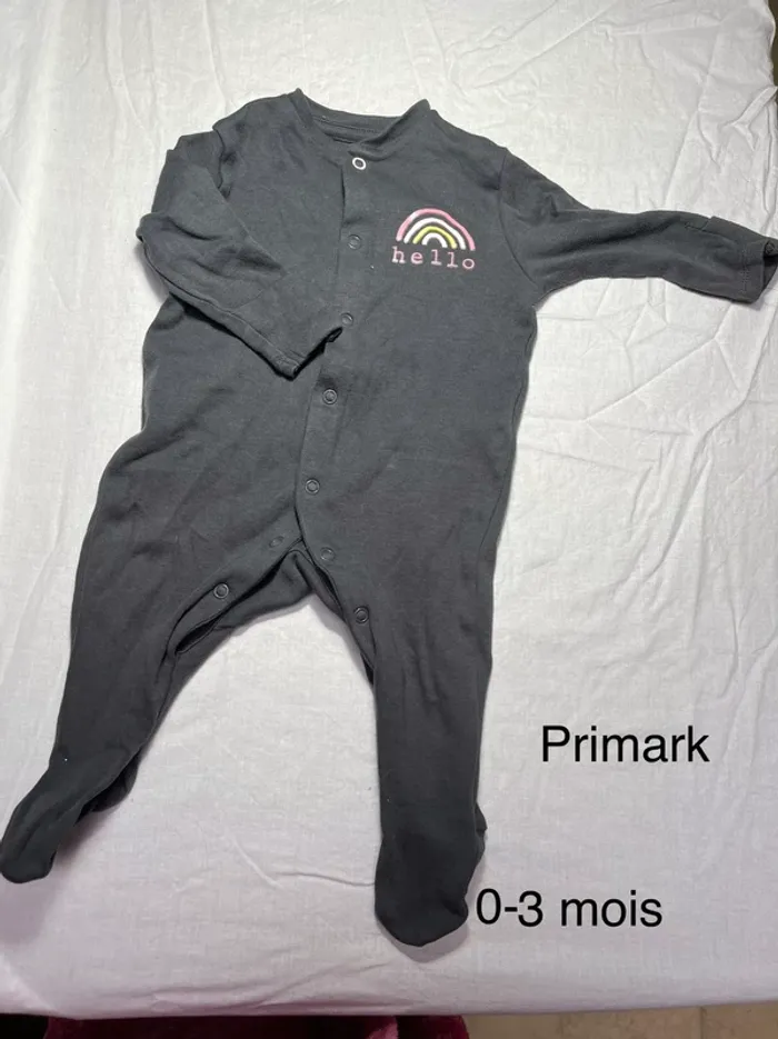 Pyjama léger 0-3 mois