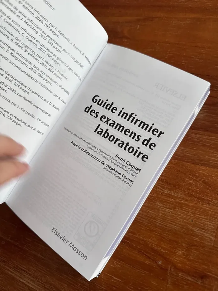 Livre guide infirmier des examens de laboratoire - photo numéro 5