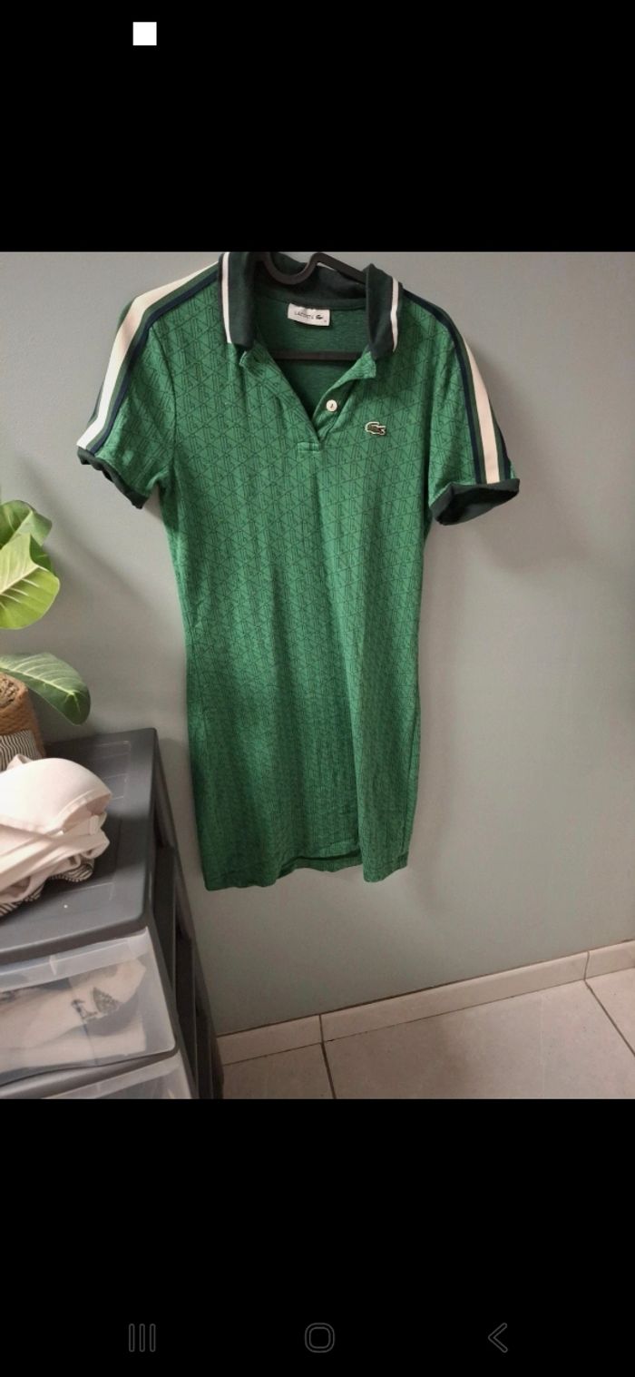 Robe polo lacoste authentique