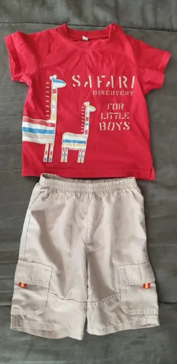 Ensemble été safari 2 ans