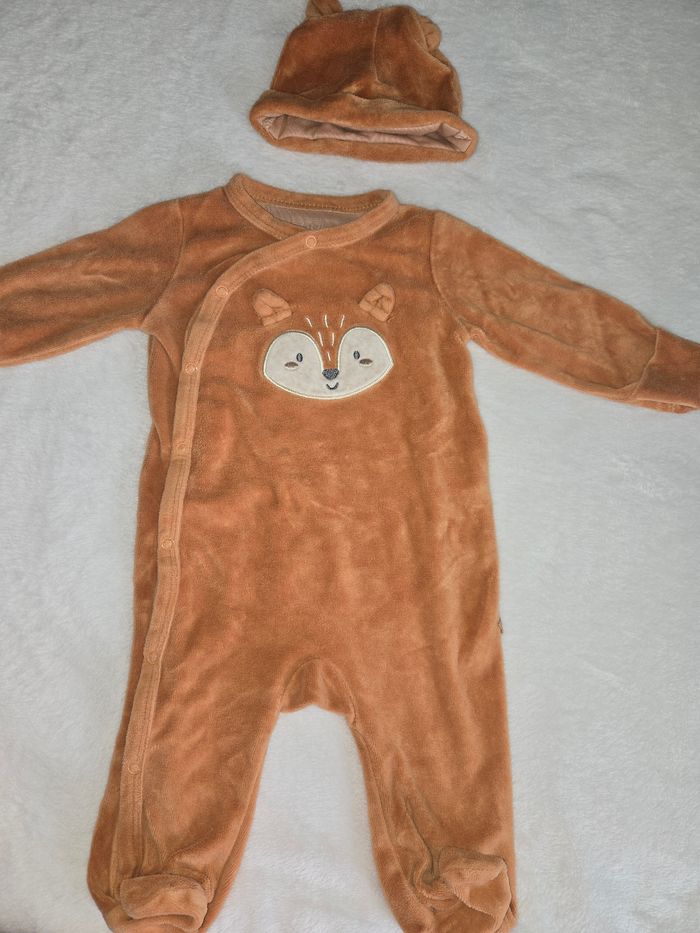 Pyjama avec bonnet