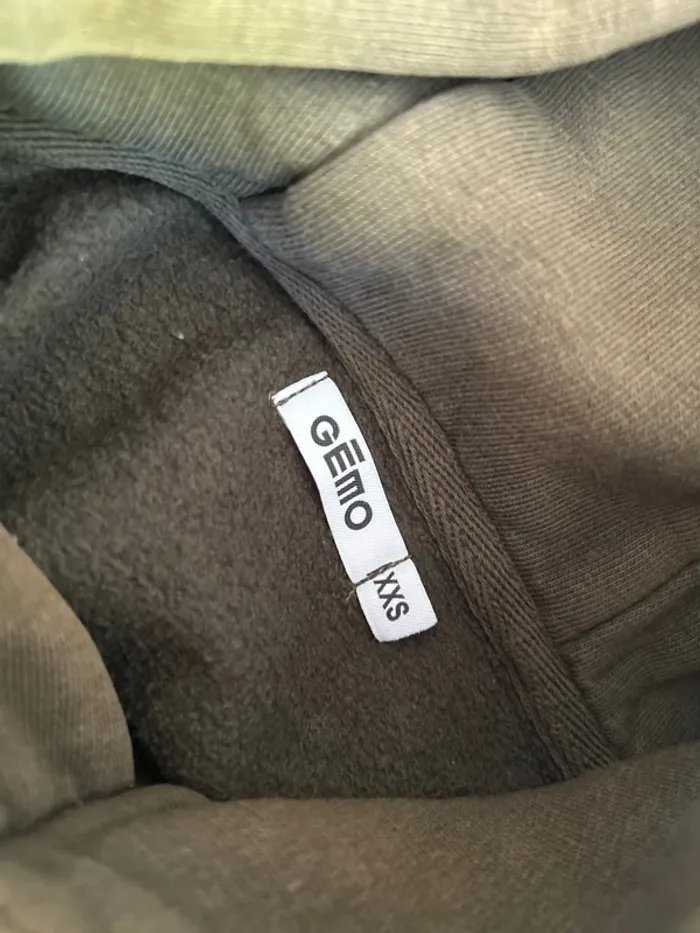 Sweat capuche Gémo XXs - photo numéro 3