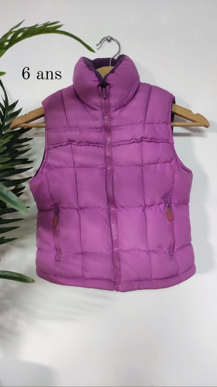 Doudoune sans manche réversible enfant - photo numéro 2