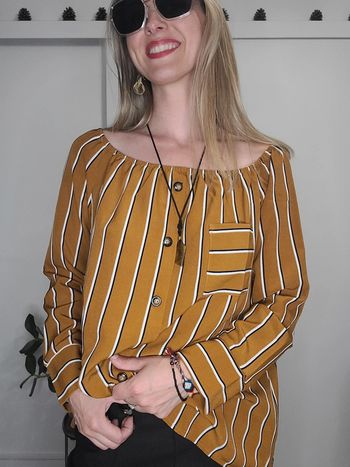 Blouse moutard taille S