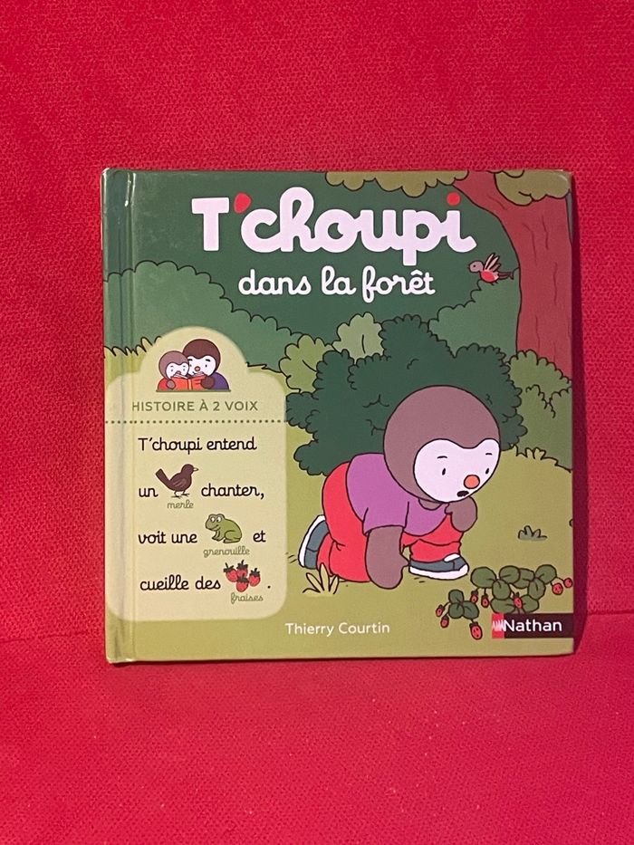 Livre Tchoupi dans la forêt