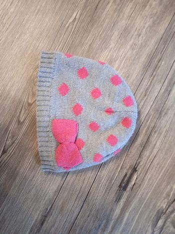 Bonnet doublé polaire fille