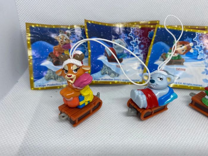 Lot de 3 kinder surprise noël DE084 DE086 DE088 - photo numéro 2