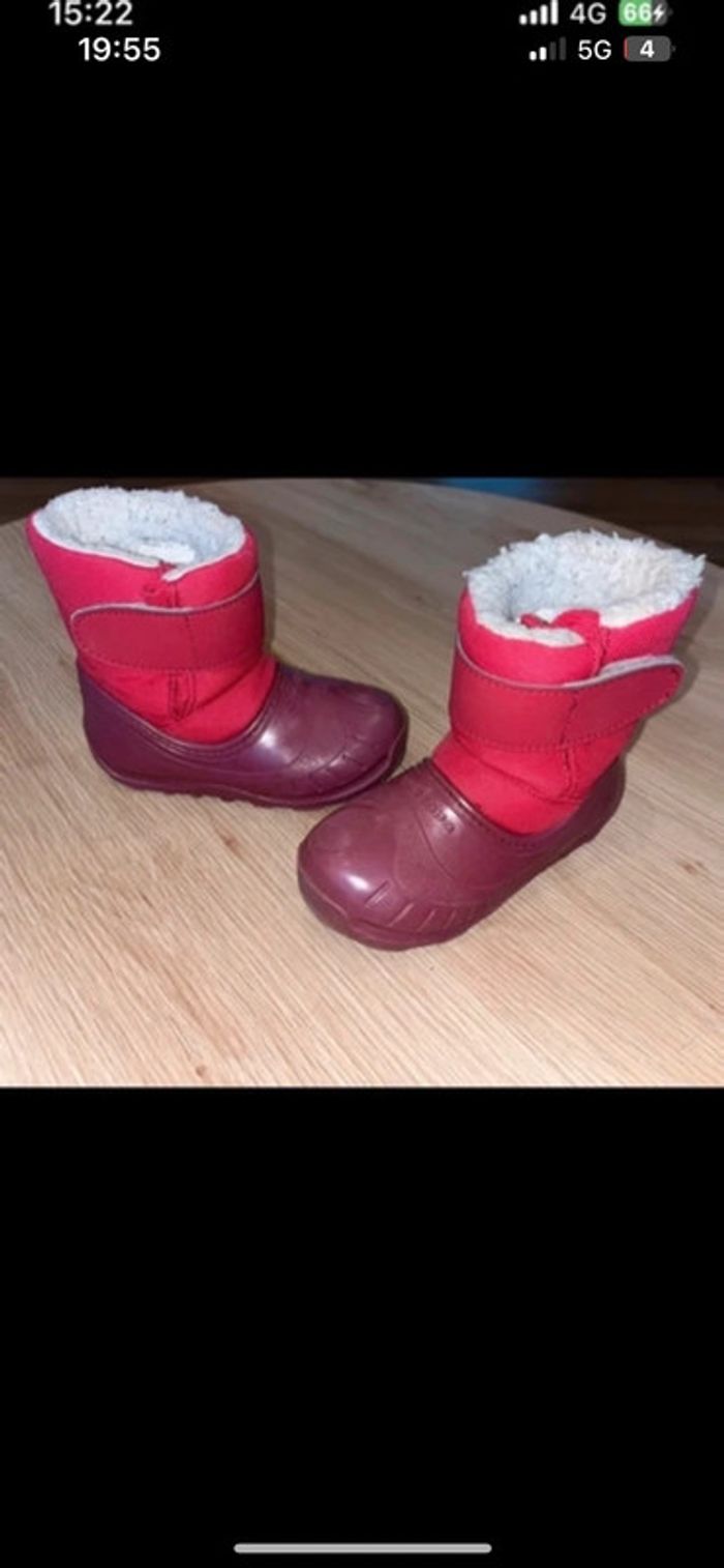 Après ski quechua décathlon rose - photo numéro 2