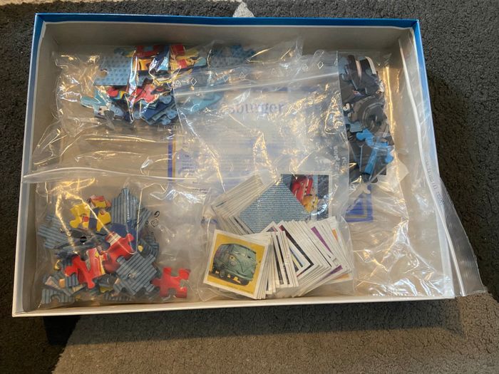 Coffret memory + puzzle Cars - photo numéro 2