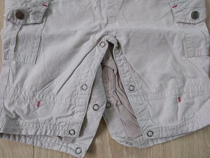 Ensemble salopette courte, polo et chaussettes Orchestra 6 mois - photo numéro 4