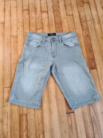 Short stretch gris clair bon état Taille S