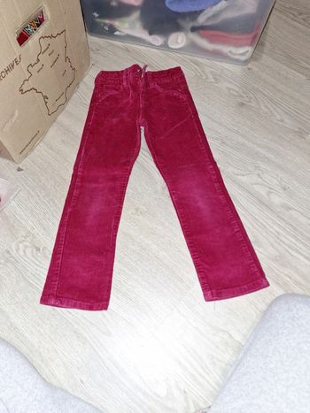 Pantalon velours okaidi