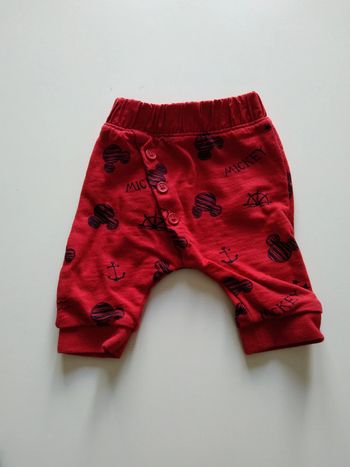 jogging rouge disney garcon 1 mois