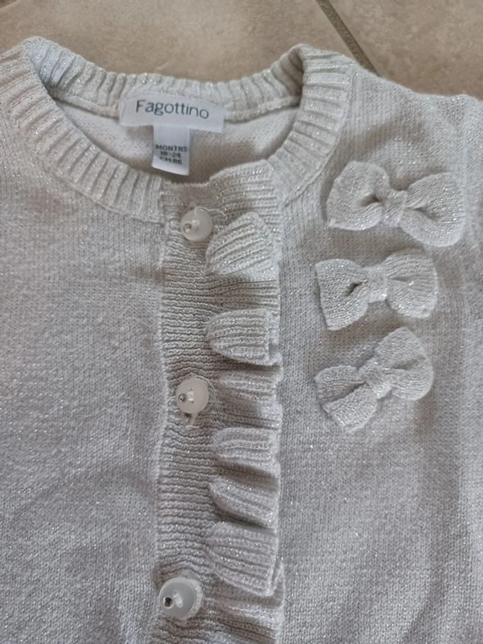 Gilet 2 ans pour les fêtes - photo numéro 2