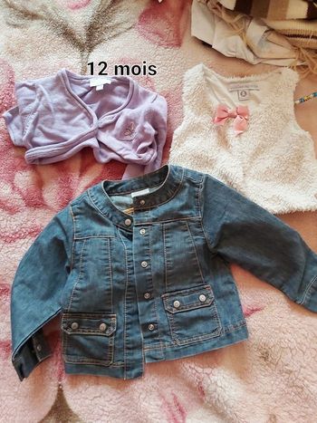 Veste fille 12mois