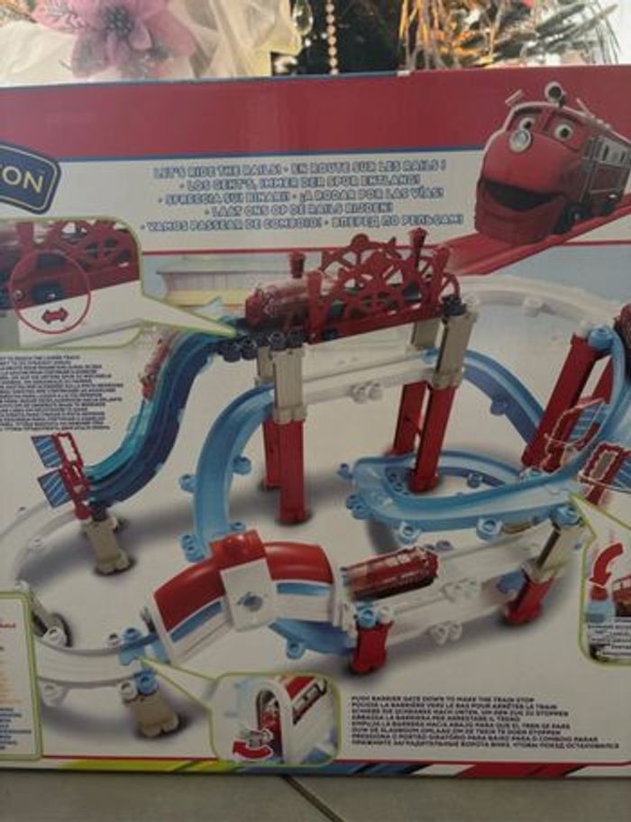 Circuit 3en1 train, chuggington + 1 loco Wilsond pr p c - photo numéro 4