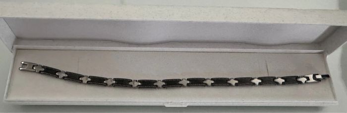 Bracelet homme acier neuf
