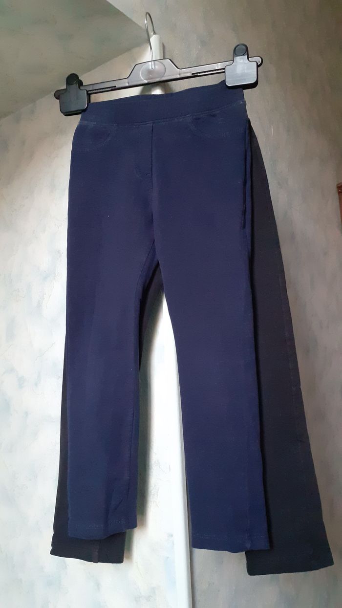 Lot de 2 jeggings fille 8 ans