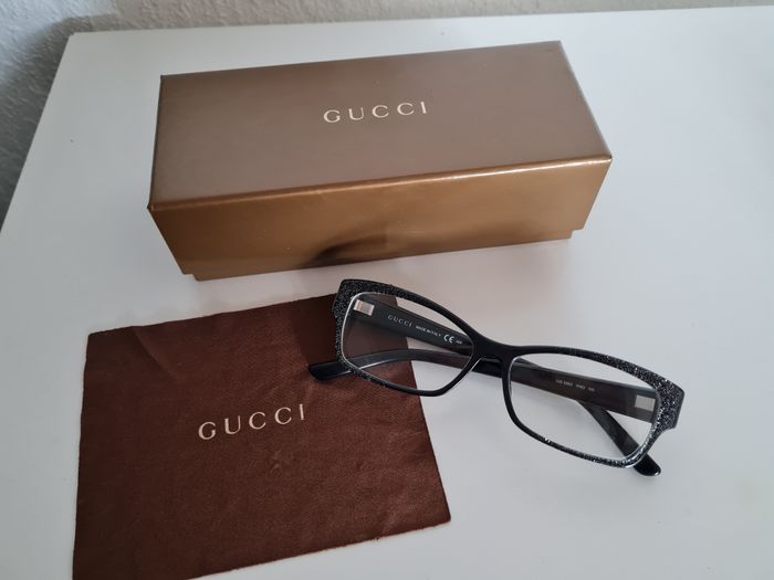 Lunettes de vue GUCCI noir brillante - photo numéro 6