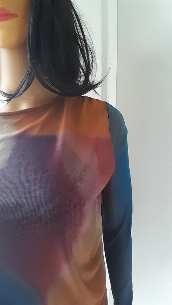 Robe manches longues, taille S, Marque HH - photo numéro 4