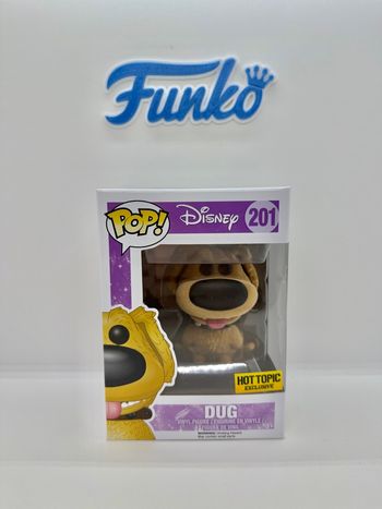 Funko Pop Disney Pixar Up Dux 201 Flocked Hot Topic Exclusive 🇺🇸