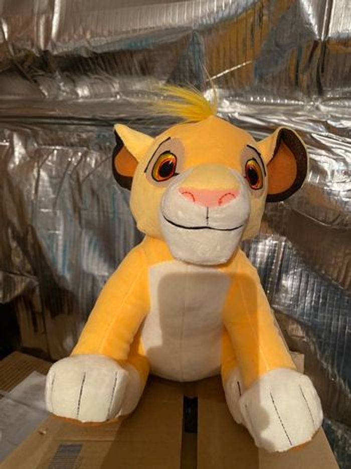 Peluche Simba 30cm Le Roi Lion NEUVE